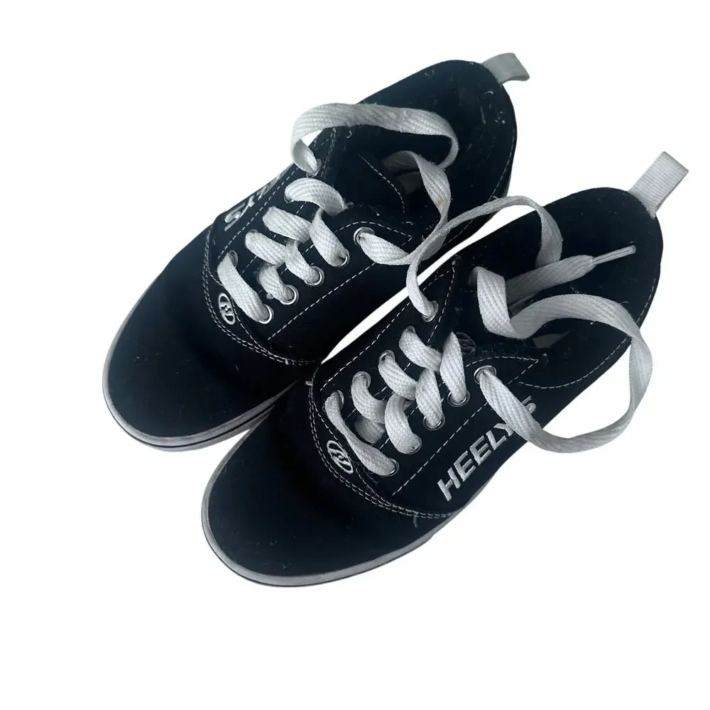 Heelys Black Skater Shoes Youth Size 2 - No Wheels
